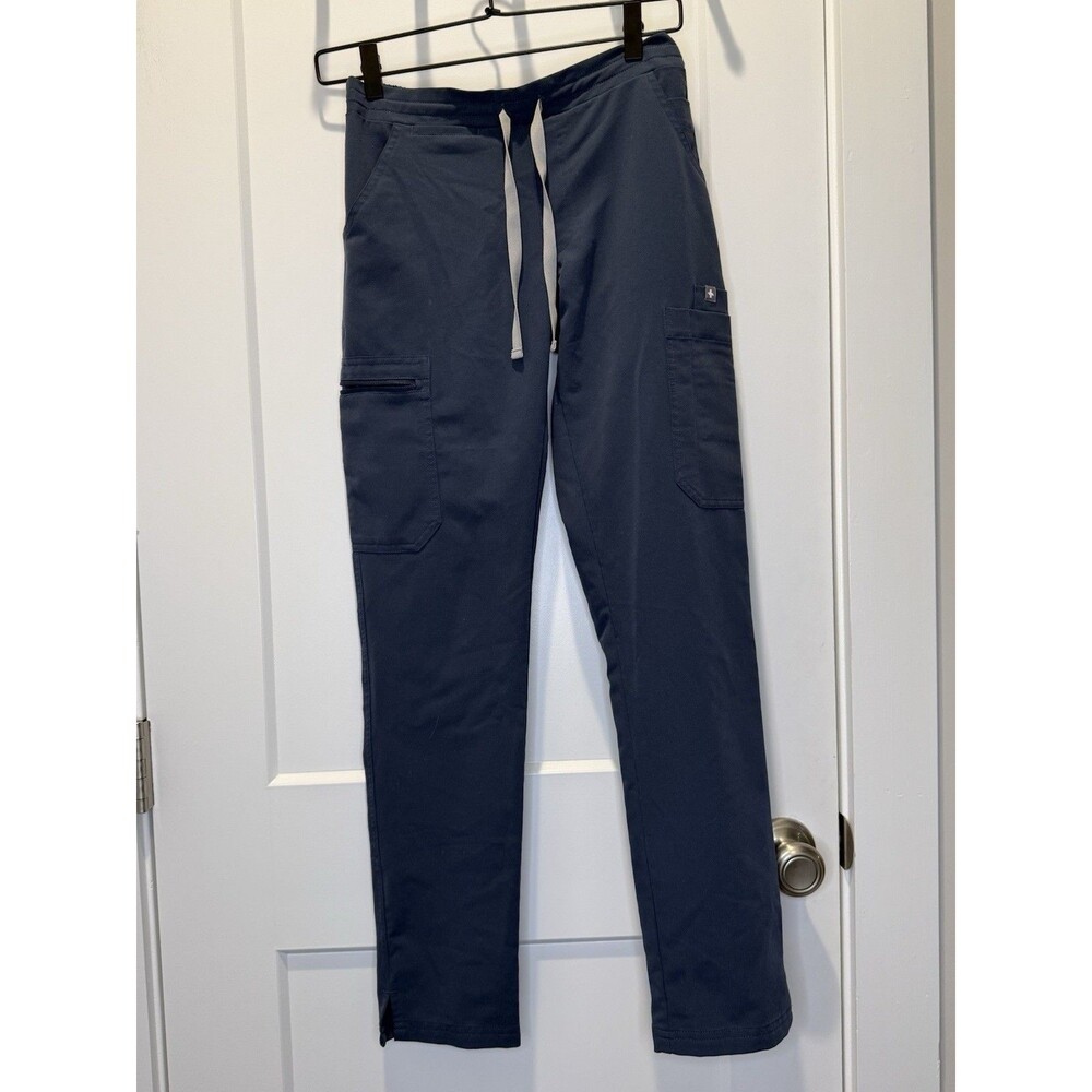 FIGS Yola Scrubs Technical Collection Dark Blue Scrubs Pants Women's XXS Uniform